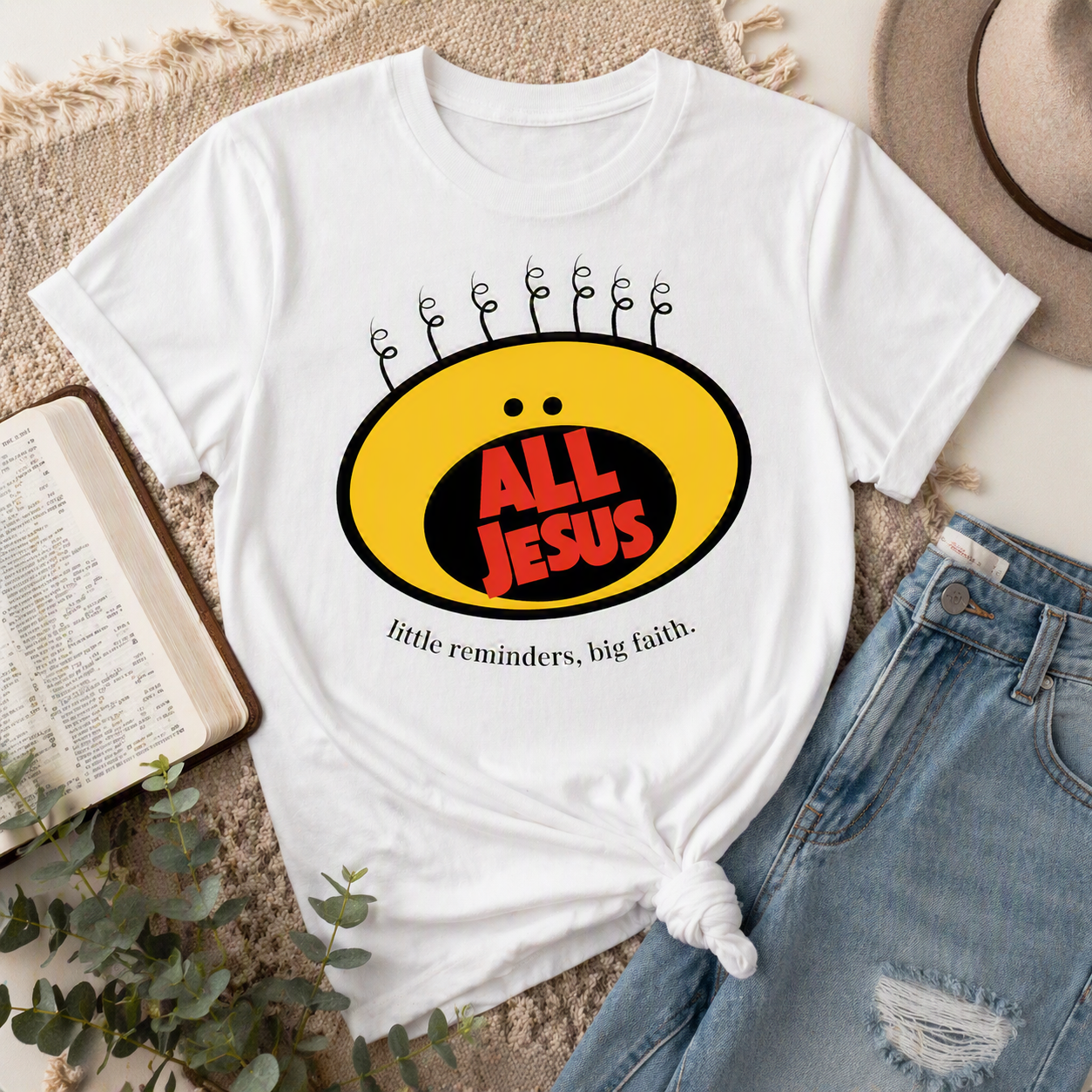 All Jesus Tee – White