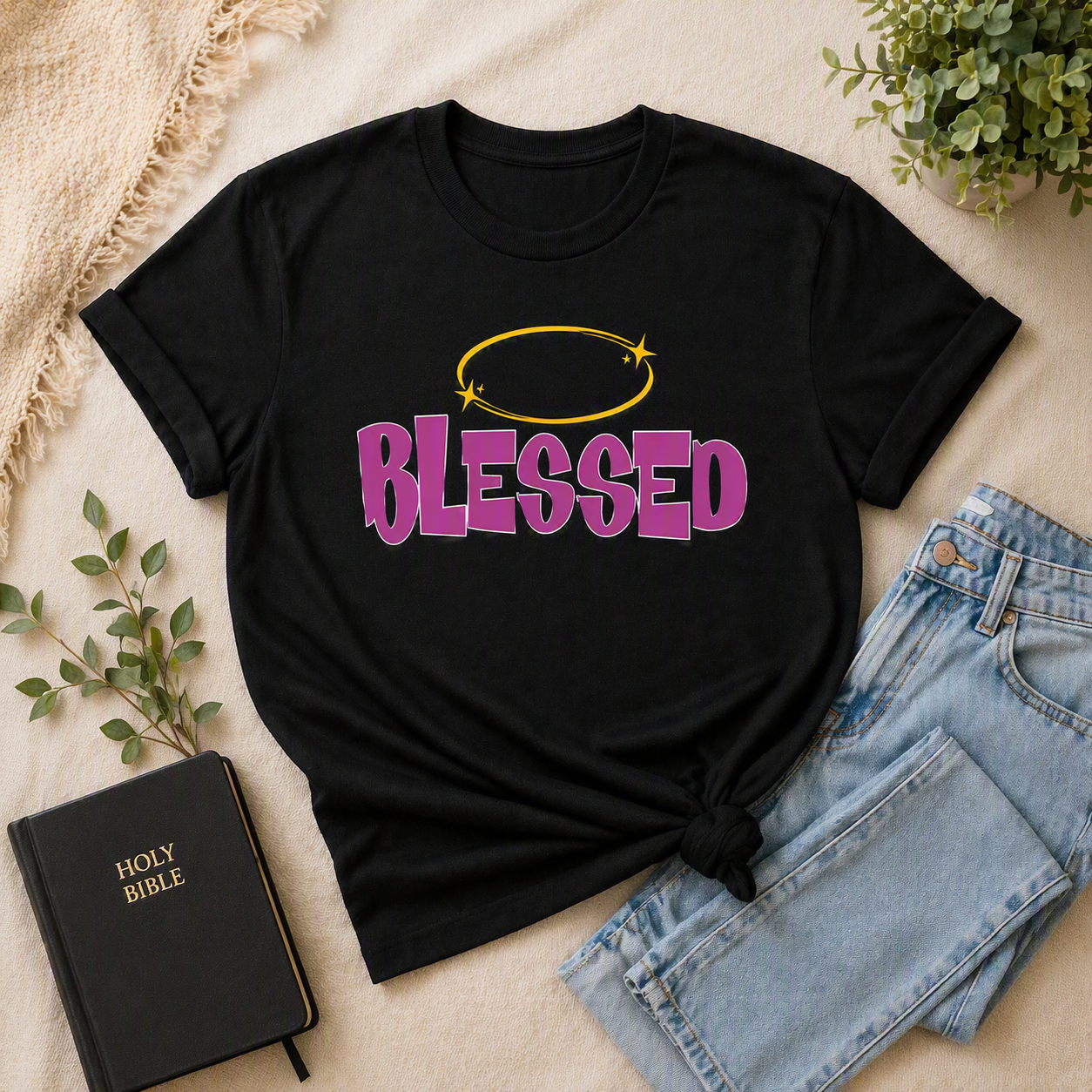 Blessed Tee – Black