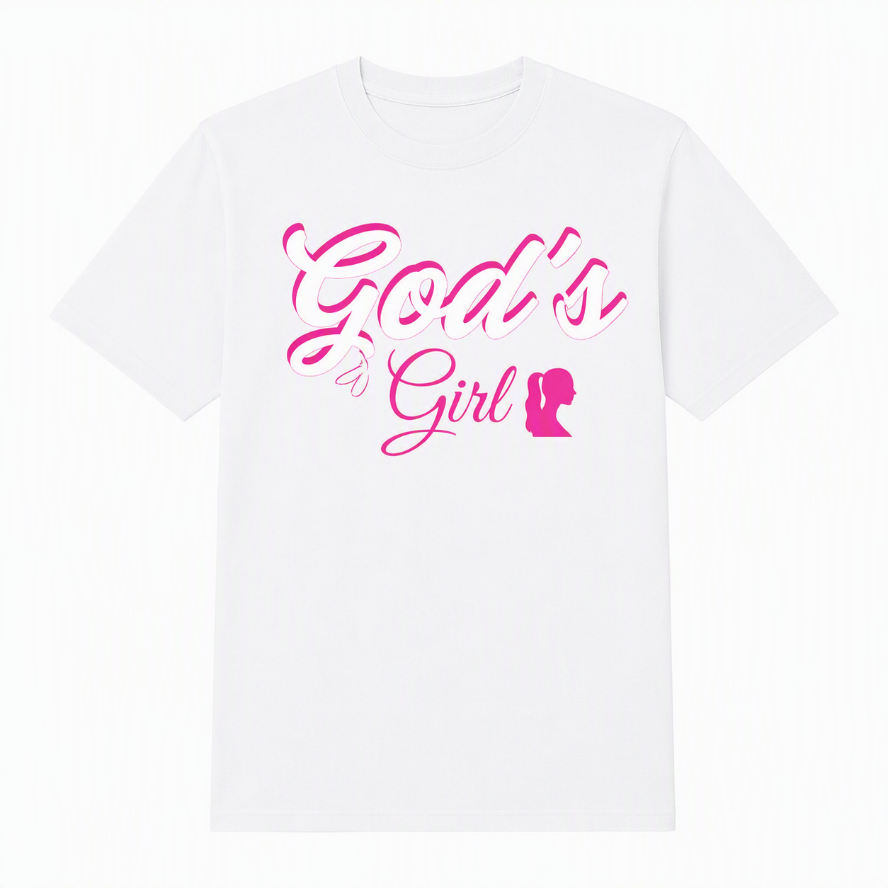 God’s Girl Tee – White